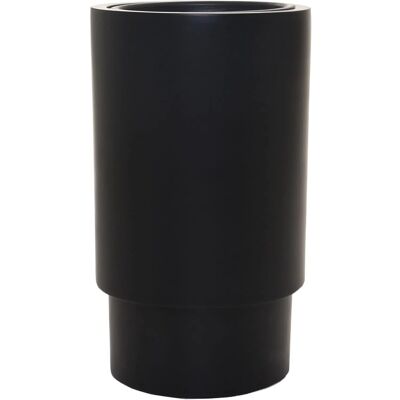Vivanno Blumentopf Escada 35 cm x 35 cm x 60 cm Schwarz Vivanno Blumentopf Escada 35 cm x 35 cm x 60 cm Schwarz
