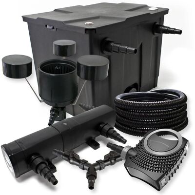 Sunsun Filter Set 12000L Teich 36W Teichklärer Neo8000 Pumpe 25M Schlauch Skimmer Csp25 Sunsun Filter Set 12000L Teich 36W Teichklärer Neo8000 Pumpe 25M Schlauch Skimmer Csp25