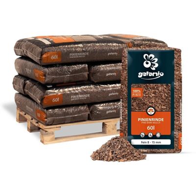 Galamio Rindenmulch Pinie Fein 60l x 12 Sack 720l 12er Palette Galamio Rindenmulch Pinie Fein 60l x 12 Sack 720l 12er Palette