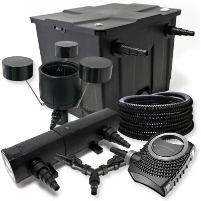 Sunsun Filter Set 12000L Teich 18W Teichklärer Neo8000 Pumpe 25M Schlauch Skimmer Csp25 Sunsun Filter Set 12000L Teich 18W Teichklärer Neo8000 Pumpe 25M Schlauch Skimmer Csp25
