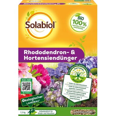 Solabiol Rhododendron- & Hortensiendünger 1,5 kg Solabiol Rhododendron- & Hortensiendünger 1,5 kg