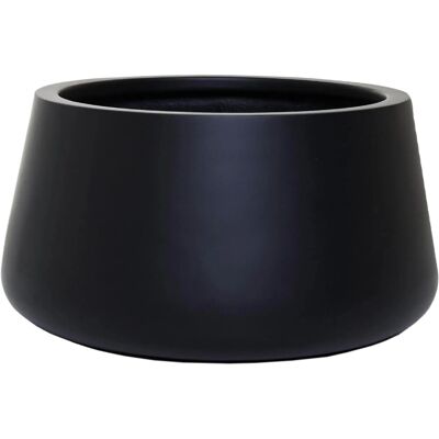 Vivanno Blumentopf Gordo 52 cm x 52 cm x 29 cm Schwarz Vivanno Blumentopf Gordo 52 cm x 52 cm x 29 cm Schwarz