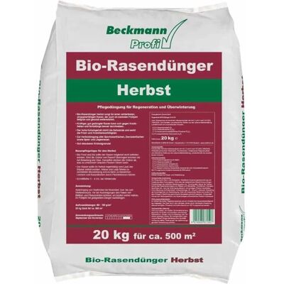 Beckmann&Brehm Rasendünger Herbst 20 kg für 500 m² Beckmann&Brehm Rasendünger Herbst 20 kg für 500 m²