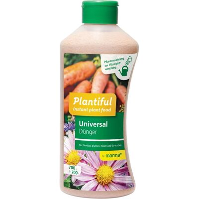 Manna Instant-Pflanzennahrung Plantiful Universal 700 g Manna Instant-Pflanzennahrung Plantiful Universal 700 g
