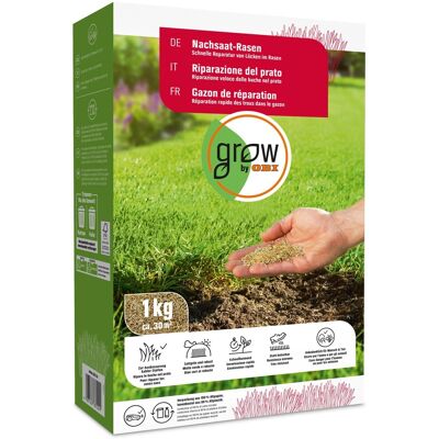 GROW by OBI OBI Rasen-Nachsaat 1 kg GROW by OBI OBI Rasen-Nachsaat 1 kg