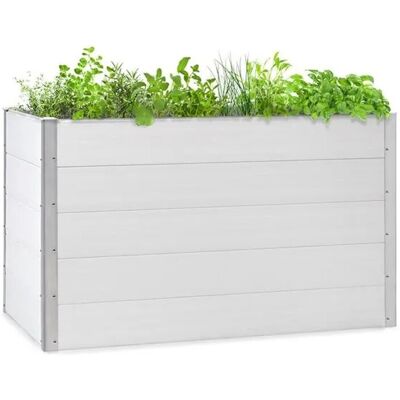 Blumfeldt Nova Grow Gartenbeet - 150x91x100 cm - Weiß Blumfeldt Nova Grow Gartenbeet - 150x91x100 cm - Weiß