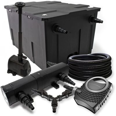 Sunsun Teichfilter 60000L 18W Klärer Neo10000 80W Pumpe Schlauch Springbrunnen Sunsun Teichfilter 60000L 18W Klärer Neo10000 80W Pumpe Schlauch Springbrunnen