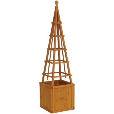 MCW Rankgitter Q18 Pflanzkasten Holz 168x40x40cm Natur MCW Rankgitter Q18 Pflanzkasten Holz 168x40x40cm Natur