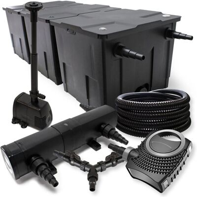 Sunsun Filter Set 90000L Teich 36W Klärer Neo8000 Pumpe Schlauch Springbrunnen Sunsun Filter Set 90000L Teich 36W Klärer Neo8000 Pumpe Schlauch Springbrunnen