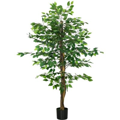 HOMCOM Künstliche Pflanze 150 cm mit Übertopf Zimmerpflanze HOMCOM Künstliche Pflanze 150 cm mit Übertopf Zimmerpflanze