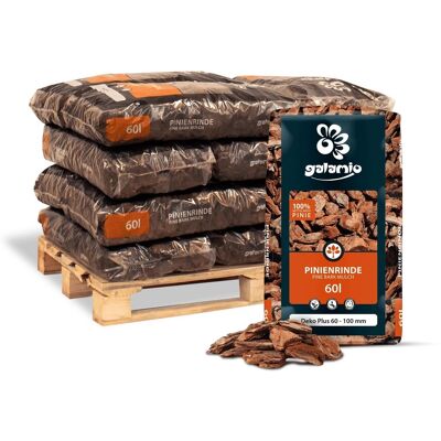 Galamio Rindenmulch Pinie Deko Plus 60l x 12 Sack 720l 12er Palette Galamio Rindenmulch Pinie Deko Plus 60l x 12 Sack 720l 12er Palette