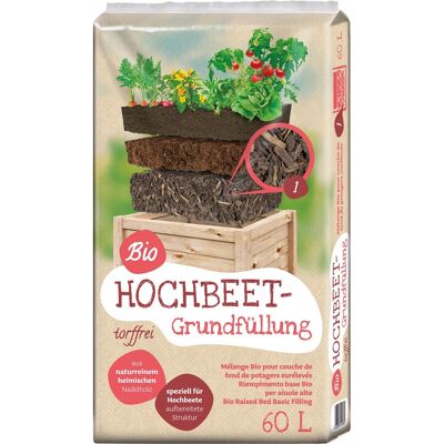 Floragard Hochbeet Grundfüllung 1x60L - Gartenboden Floragard Hochbeet Grundfüllung 1x60L - Gartenboden