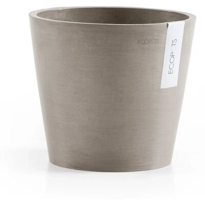 Ecopots Pflanztopf Amsterdam Braungrau 20 cm Ecopots Pflanztopf Amsterdam Braungrau 20 cm