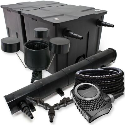 Sunsun Filter 60000L Teich 72W Klärer Neo10000 80W Pumpe 25M Schlauch Skimmer Sunsun Filter 60000L Teich 72W Klärer Neo10000 80W Pumpe 25M Schlauch Skimmer