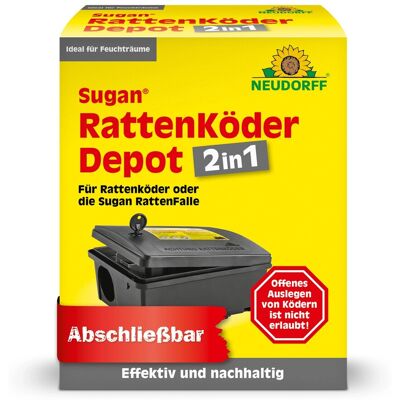 Neudorff Sugan RattenKöder Depot 1 Stk. Neudorff Sugan RattenKöder Depot 1 Stk.