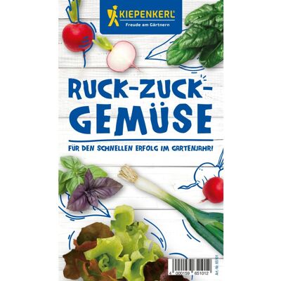 Kiepenkerl Gemüsesamen-Set 'Ruck-Zuck-Gemüse, für den schnellen Erfolg im Garten-Samenjahr' Kiepenkerl Gemüsesamen-Set 'Ruck-Zuck-Gemüse, für den schnellen Erfolg im Garten-Samenjahr'