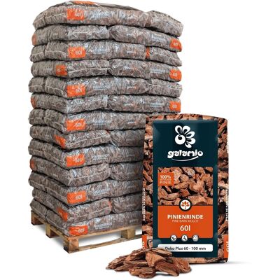 Galamio Rindenmulch Pinie Deko Plus 60l x 39 Sack 2340l Palette Galamio Rindenmulch Pinie Deko Plus 60l x 39 Sack 2340l Palette