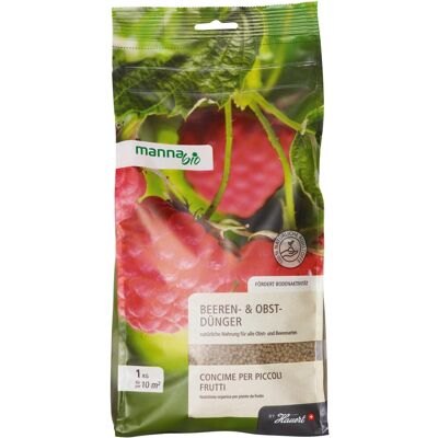 Manna Bio Obst- und Beerendünger 1 kg Manna Bio Obst- und Beerendünger 1 kg