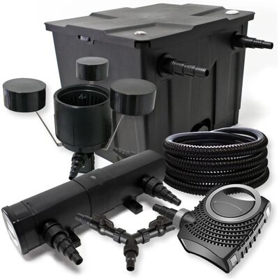 Sunsun Filter Set 12000L Teich 24W Teichklärer Neo8000 Pumpe 25M Schlauch Skimmer Csp25 Sunsun Filter Set 12000L Teich 24W Teichklärer Neo8000 Pumpe 25M Schlauch Skimmer Csp25