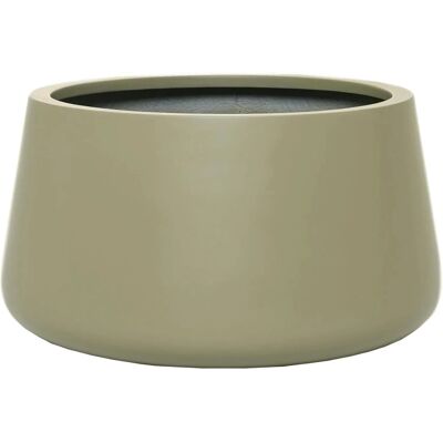 Vivanno Blumentopf Gordo 52 cm x 52 cm x 29 cm Schlammgrün Vivanno Blumentopf Gordo 52 cm x 52 cm x 29 cm Schlammgrün