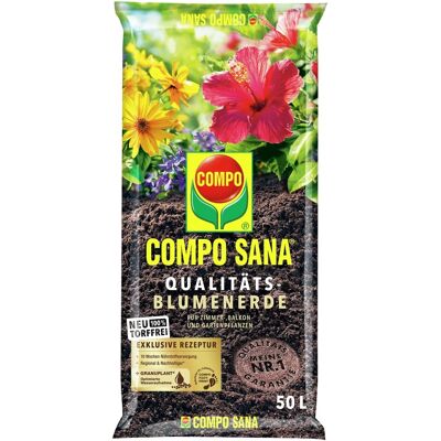 Compo Sana Qualitäts-Blumenerde Torffrei 45 x 50, Compo Sana Qualitäts-Blumenerde Torffrei 45 x 50,