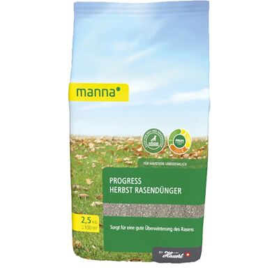 Manna Progress Herbst Rasendünger 2,5 kg Manna Progress Herbst Rasendünger 2,5 kg