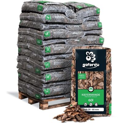 Galamio Rindenmulch Kiefer Grob 60l x 39 Sack 2340l Palette Galamio Rindenmulch Kiefer Grob 60l x 39 Sack 2340l Palette