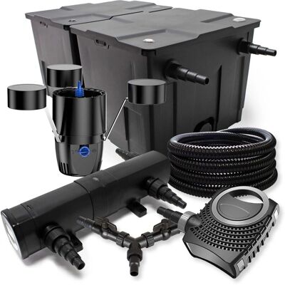 SunSun Teichfilter Set - 60000L, UV-Klärer, 80W Pumpe - Teich SunSun Teichfilter Set - 60000L, UV-Klärer, 80W Pumpe - Teich