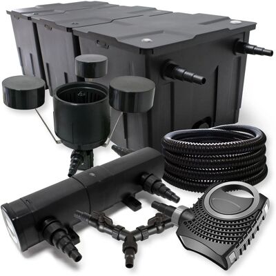 Sunsun Filter 90000L Teich 18W Klärer Neo10000 80W Pumpe 25M Schlauch Skimmer Sunsun Filter 90000L Teich 18W Klärer Neo10000 80W Pumpe 25M Schlauch Skimmer