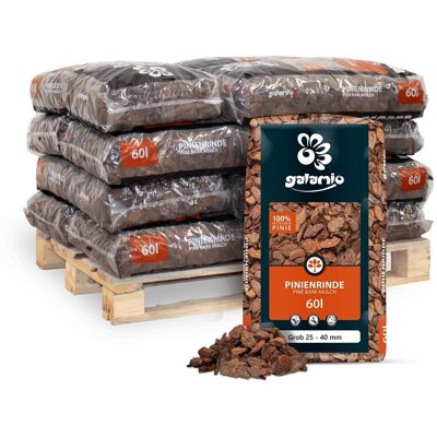 Galamio Rindenmulch Pinie Grob 60l x 12 Sack 720l 12er Palette Galamio Rindenmulch Pinie Grob 60l x 12 Sack 720l 12er Palette