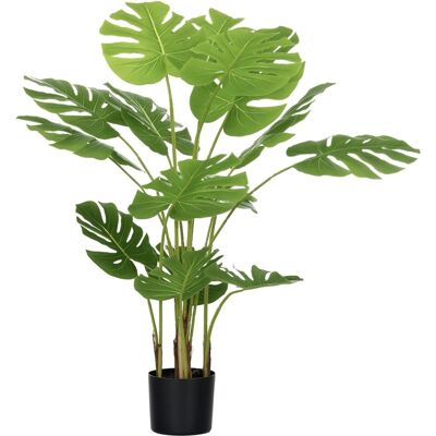 HOMCOM Künstliche Pflanze 120 cm mit Übertopf HOMCOM Künstliche Pflanze 120 cm mit Übertopf