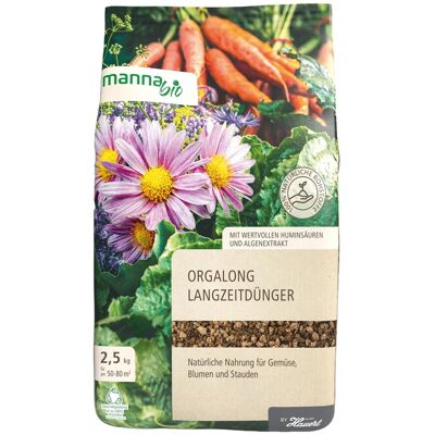 Manna Bio OrgaLong 2,5 kg Organischer Langzeitdünger Manna Bio OrgaLong 2,5 kg Organischer Langzeitdünger