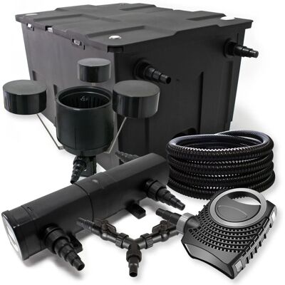 Sunsun Teichfilter Set 60000L 36W Klärer Neo8000 70W Pumpe 25M Schlauch Skimmer Sunsun Teichfilter Set 60000L 36W Klärer Neo8000 70W Pumpe 25M Schlauch Skimmer