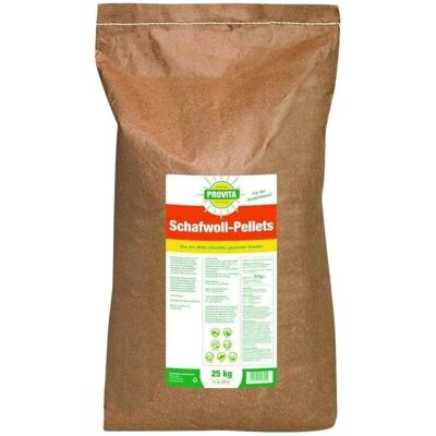 Beckmann&Brehm Schafwollpellets Dünger Provita 25 kg NK 11,7+5,4 Beckmann&Brehm Schafwollpellets Dünger Provita 25 kg NK 11,7+5,4