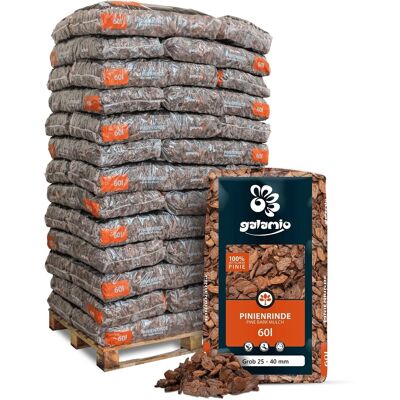 Galamio Rindenmulch Pinie Grob 60l x 39 Sack 2340l Palette Galamio Rindenmulch Pinie Grob 60l x 39 Sack 2340l Palette