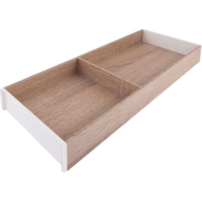 Blum Ambia-Line Schubladeneinsatz Nennlänge 550 mm B 200 mm Schubkastenrahmen Bardolino Eiche mit 1 Querteiler Blum Ambia-Line Schubladeneinsatz Nennlänge 550 mm B 200 mm Schubkastenrahmen Bardolino Eiche mit 1 Querteiler