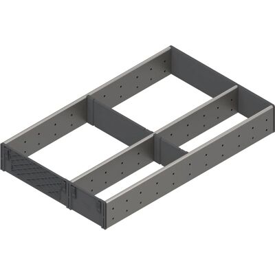 Blum Schubladeneinteilung Orga-Line Space Corner Nennlänge 500 mm Grau Blum Schubladeneinteilung Orga-Line Space Corner Nennlänge 500 mm Grau