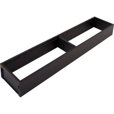 Blum Ambia-Line Schubkastenrahmen Schmal mit Trenner 422x100x50 mm Schubladeneinsatz Carbonschwarz Blum Ambia-Line Schubkastenrahmen Schmal mit Trenner 422x100x50 mm Schubladeneinsatz Carbonschwarz
