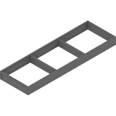 Blum Schubkastenrahmen Ambia-Line Breite 622x200x50 mm Schubladeneinsatz Stahl Oriongrau Matt Blum Schubkastenrahmen Ambia-Line Breite 622x200x50 mm Schubladeneinsatz Stahl Oriongrau Matt
