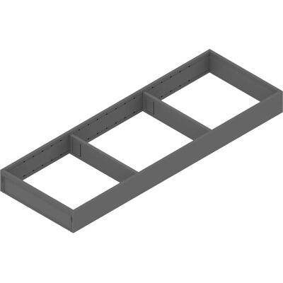 Blum Schubkastenrahmen Ambia-Line Breite 572x200x50 mm Schubladeneinsatz Stahl Oriongrau Matt Blum Schubkastenrahmen Ambia-Line Breite 572x200x50 mm Schubladeneinsatz Stahl Oriongrau Matt