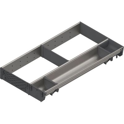 Blum - TANDEMBOX ORGA-LINE 289 - Grau - TANDEMBOX antaro kompatibel - Schubladenorganisator-Inset Blum - TANDEMBOX ORGA-LINE 289 - Grau - TANDEMBOX antaro kompatibel - Schubladenorganisator-Inset