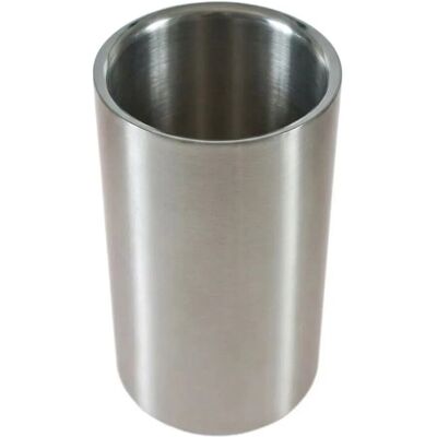 Ich-Zapfe Flaschenkühler Edelstahl Silber Innendurchmesser 10,4 cm Höhe 18 cm Ich-Zapfe Flaschenkühler Edelstahl Silber Innendurchmesser 10,4 cm Höhe 18 cm