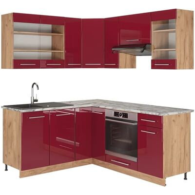 Vicco - Fame-Line - Burdeos Glanz - 160x190 cm - Kitchen Vicco - Fame-Line - Burdeos Glanz - 160x190 cm - Kitchen