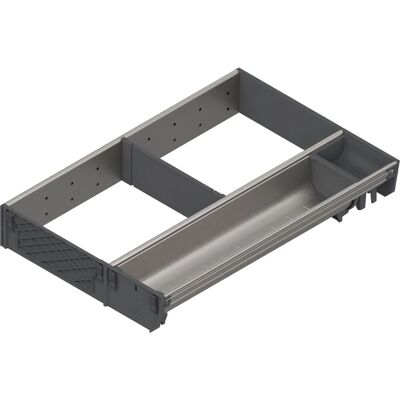 Blum Besteckeinsatz Orga-Line Facheinteilung-Set Zsi.xxxKI3N Nennlänge 450 mm Grau Blum Besteckeinsatz Orga-Line Facheinteilung-Set Zsi.xxxKI3N Nennlänge 450 mm Grau