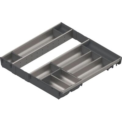 Blum Besteckeinsatz Orga-Line Schalen-Set Korpusbreite 600 mm Nennlänge 550 mm Grau Blum Besteckeinsatz Orga-Line Schalen-Set Korpusbreite 600 mm Nennlänge 550 mm Grau
