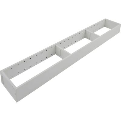Blum Ambia-Line Schubkastenrahmen Schmal mit Trenner 622x100x50 mm Schubladeneinsatz Seidenweiß Blum Ambia-Line Schubkastenrahmen Schmal mit Trenner 622x100x50 mm Schubladeneinsatz Seidenweiß