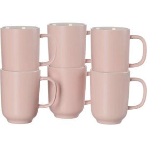 Ritzenhoff & Breker Jasper Kaffeebecher 285 ml 6er Set Rosa Ritzenhoff & Breker Jasper Kaffeebecher 285 ml 6er Set Rosa
