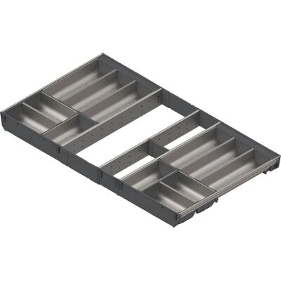 Blum Besteckeinsatz Orga-Line Schalen-Set Korpusbreite 900 mm Nennlänge 500 mm Grau Blum Besteckeinsatz Orga-Line Schalen-Set Korpusbreite 900 mm Nennlänge 500 mm Grau