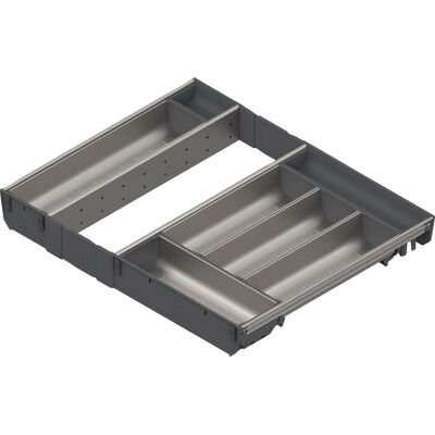 Blum Besteckeinsatz Orga-Line Schalen-Set Korpusbreite 600 mm Nennlänge 450 mm Grau Blum Besteckeinsatz Orga-Line Schalen-Set Korpusbreite 600 mm Nennlänge 450 mm Grau