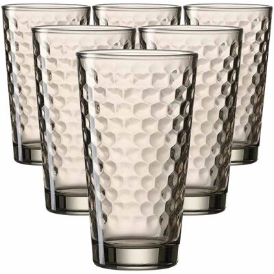 Ritzenhoff & Breker Favo Longdrinkgläser 400 ml 6er Set braun Ritzenhoff & Breker Favo Longdrinkgläser 400 ml 6er Set braun